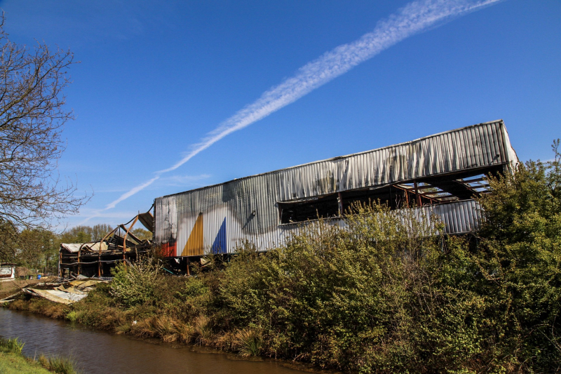 Zeer grote brand bij BVA Auctions, the day after