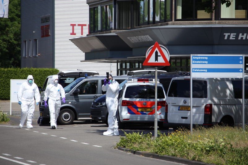 Industrieterrein afgezet voor onderzoek