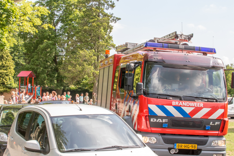 Kindje bekneld op schoolplein Aloysiusschool