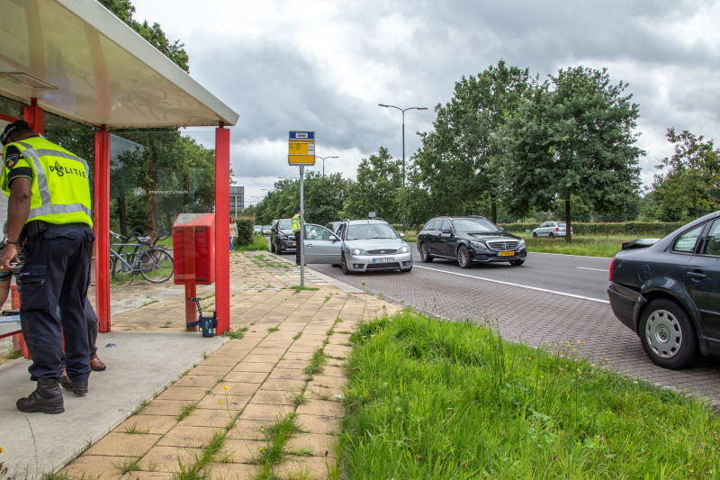 Wederom ongeval tijdens verkeerscontrole