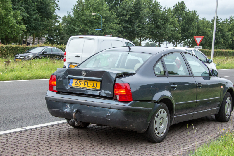 Wederom ongeval tijdens verkeerscontrole