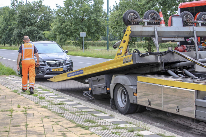 Wederom ongeval tijdens verkeerscontrole