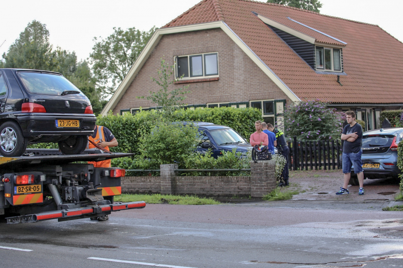 Flinke schade bij kop-staartbotsing