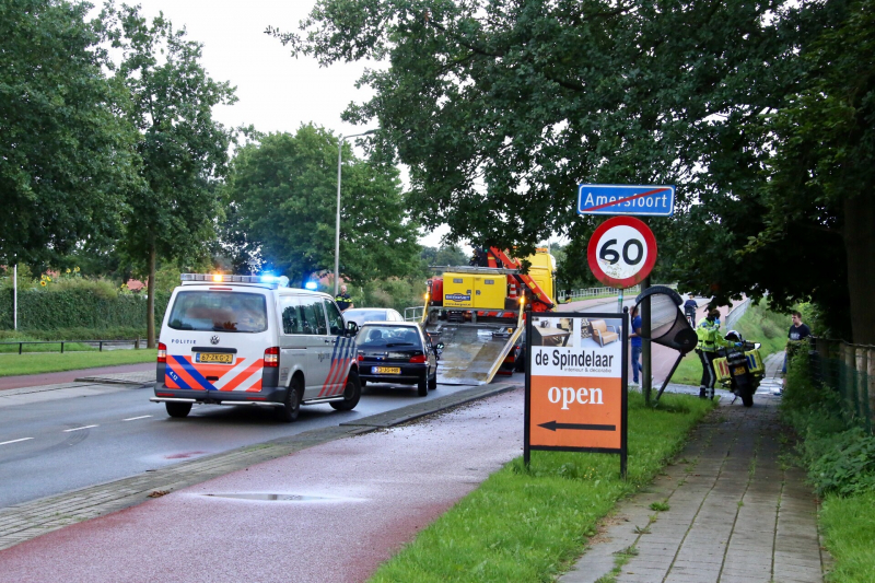 Flinke schade bij kop-staartbotsing