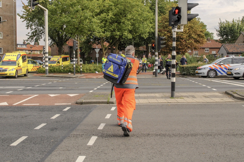 Fietser zwaargewond na val