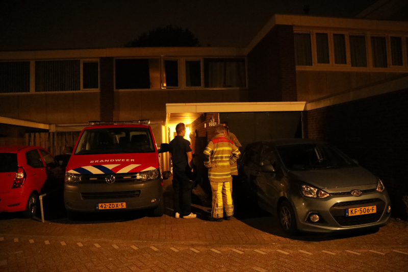 Brandweeroefening in woning loopt uit de hand