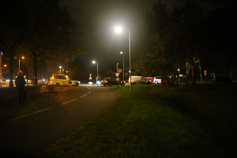 Brommerrijder gewond bij aanrijding