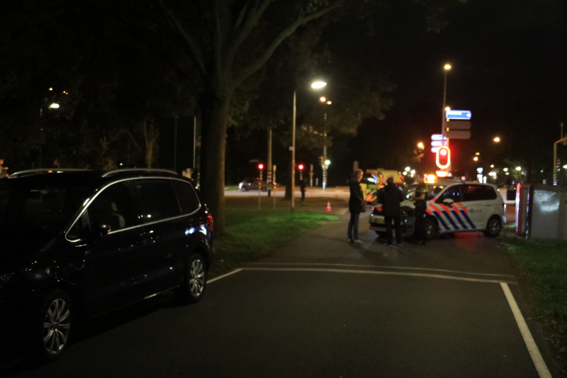 Brommerrijder gewond bij aanrijding