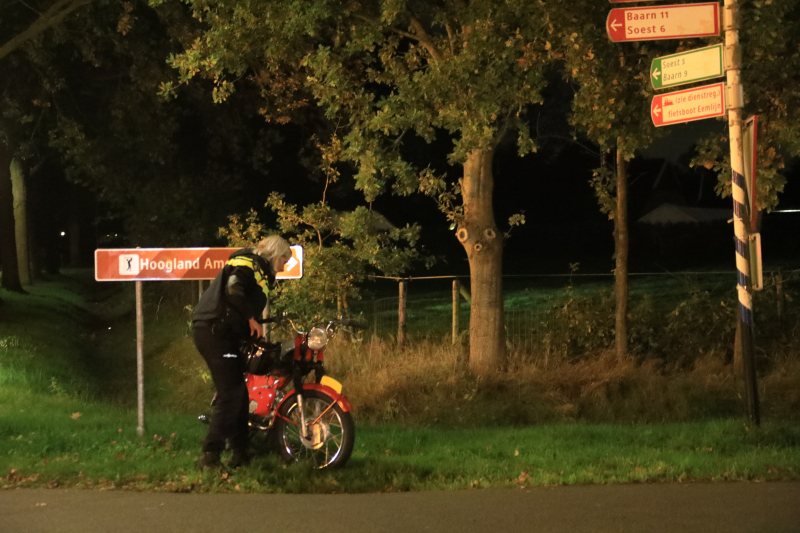 Brommerrijder gewond bij aanrijding