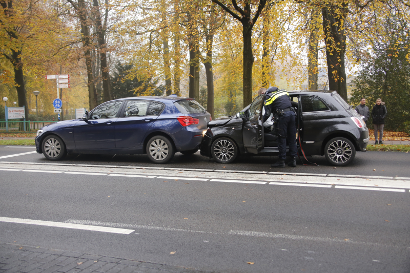 Gewonden bij kop-staart aanrijding