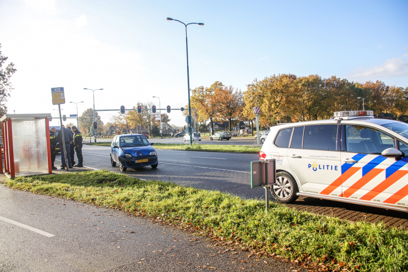 Auto total-loss bij kop-staartbotsing