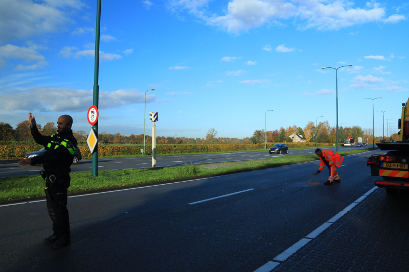 Auto total-loss bij kop-staartbotsing