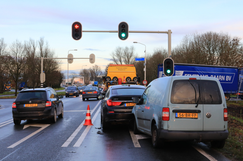 Flinke schade na kop-staartbotsing