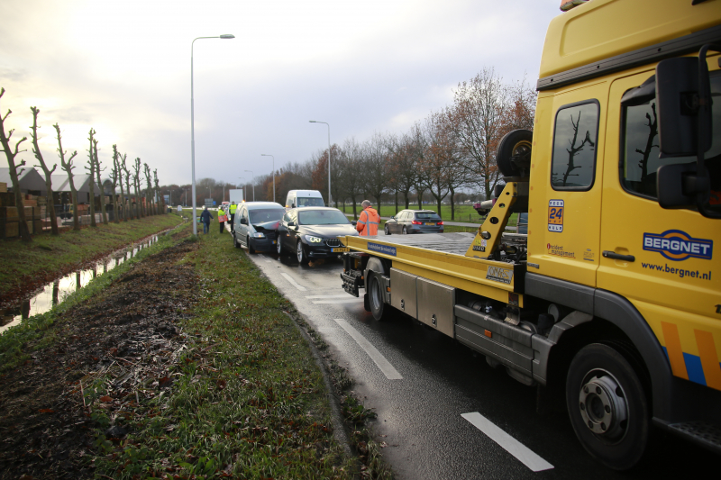 Flinke schade na kop-staartbotsing