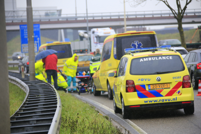 Motorrijder ernstig gewond na ongeval