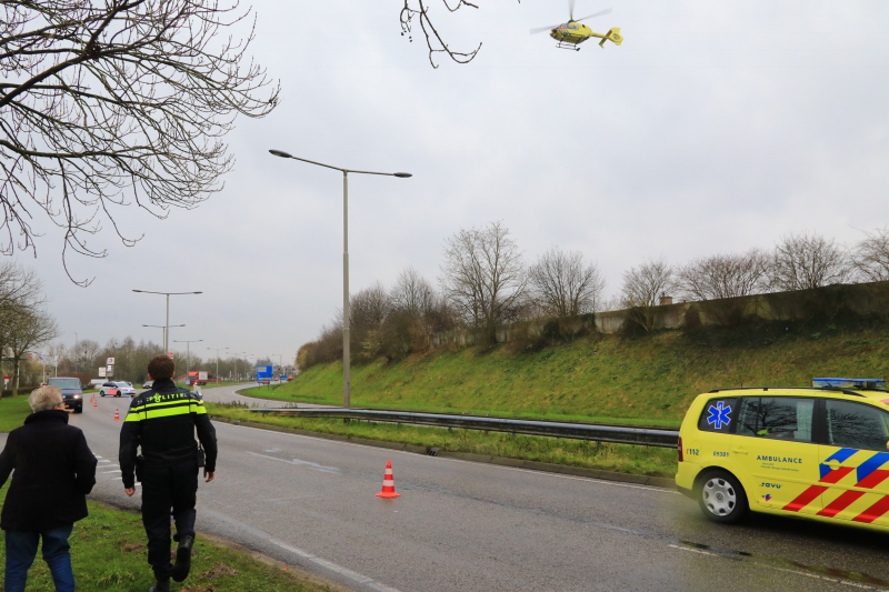 Motorrijder ernstig gewond na ongeval