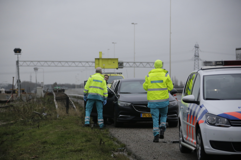 Bestuurster flink geschrokken na kop-staartaanrijding