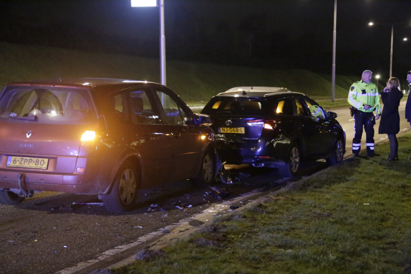 Flinke schade bij kop-staartbotsing