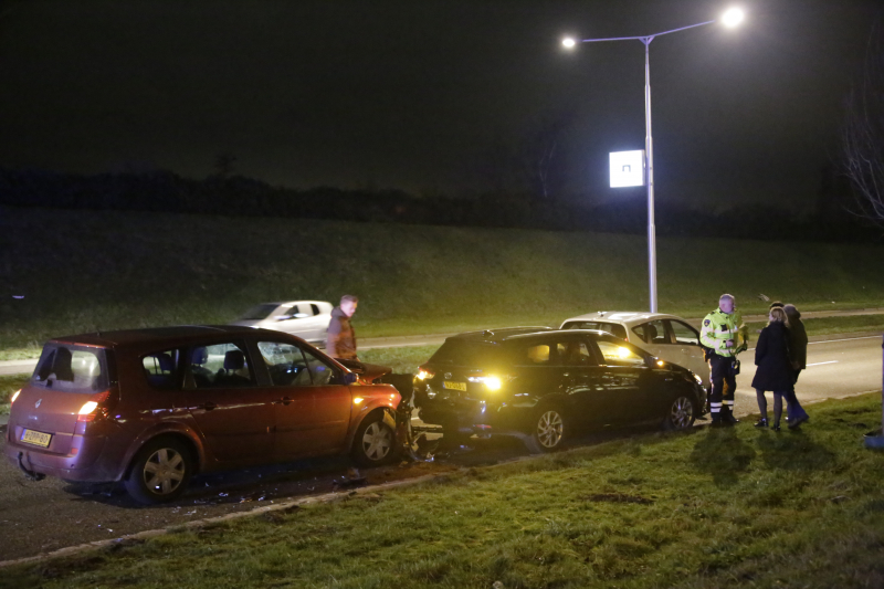 Flinke schade bij kop-staartbotsing