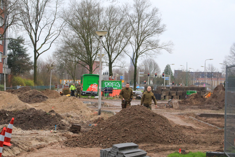 WOII granaat aangetroffen bij graafwerkzaamheden