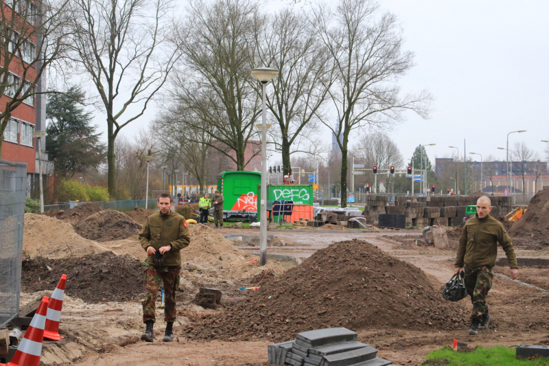 WOII granaat aangetroffen bij graafwerkzaamheden