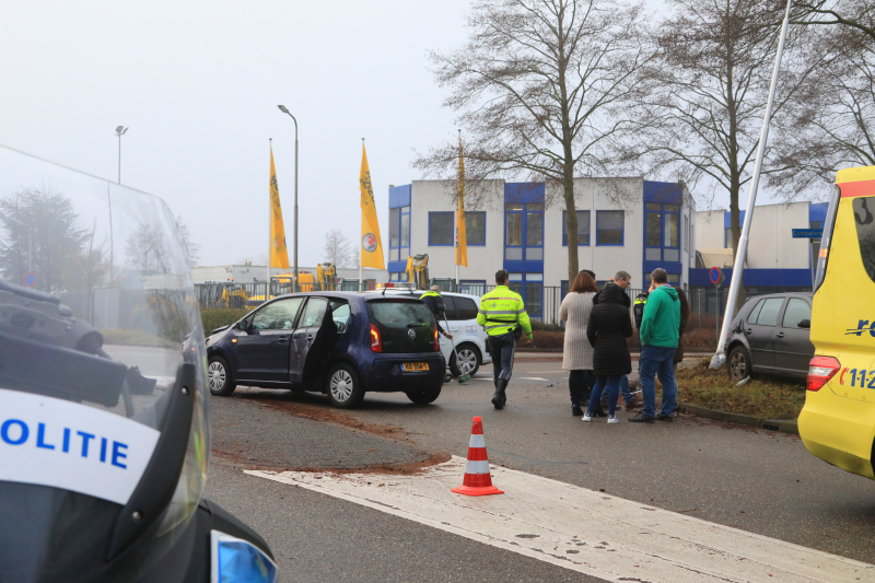 Flinke schade bij botsing op kruising