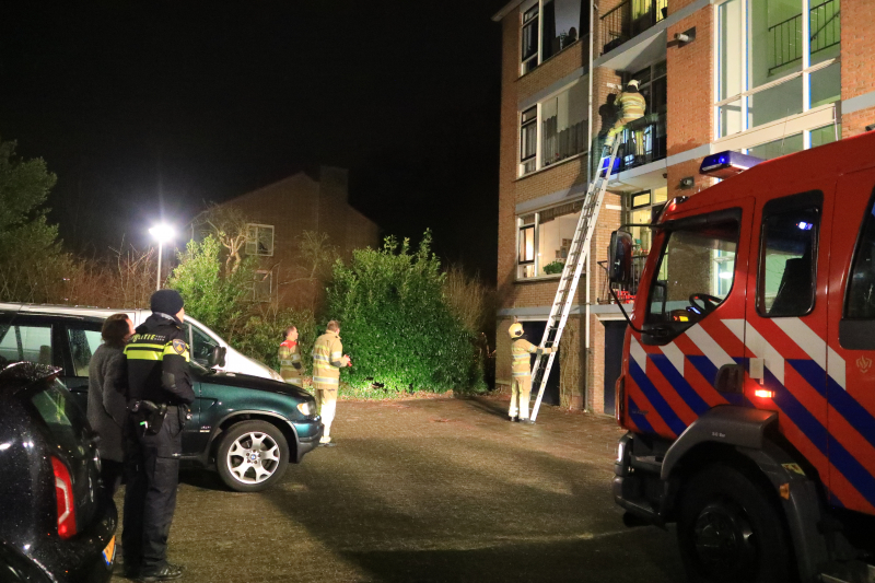 Brandweer draait kraan dicht na lekkage