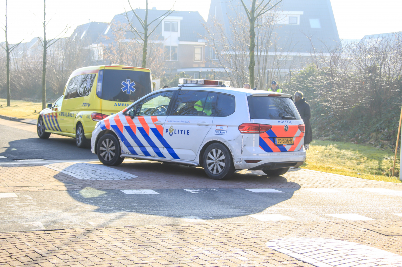 Fietser gewond na botsing met auto