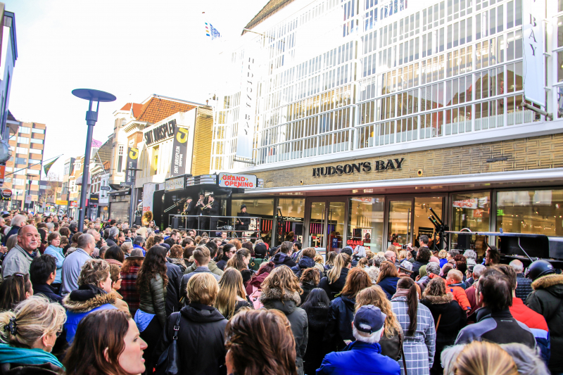 Tim Douwsma opent Hudson Bay