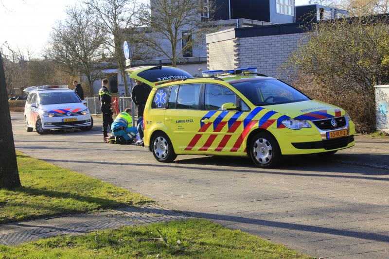 Scooterrijder gewond na eenzijdig ongeval