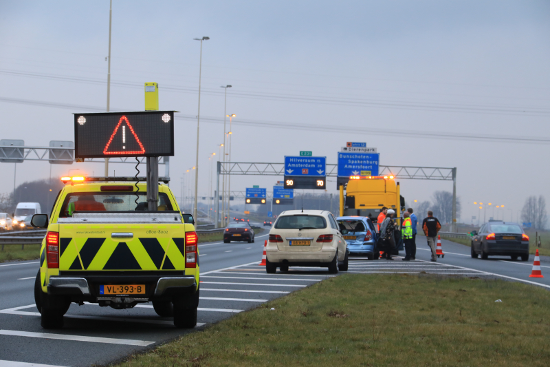 Flinke schade bij kop-staartbotsing