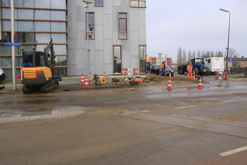 Brandweerkazerne zonder water na gesprongen leiding