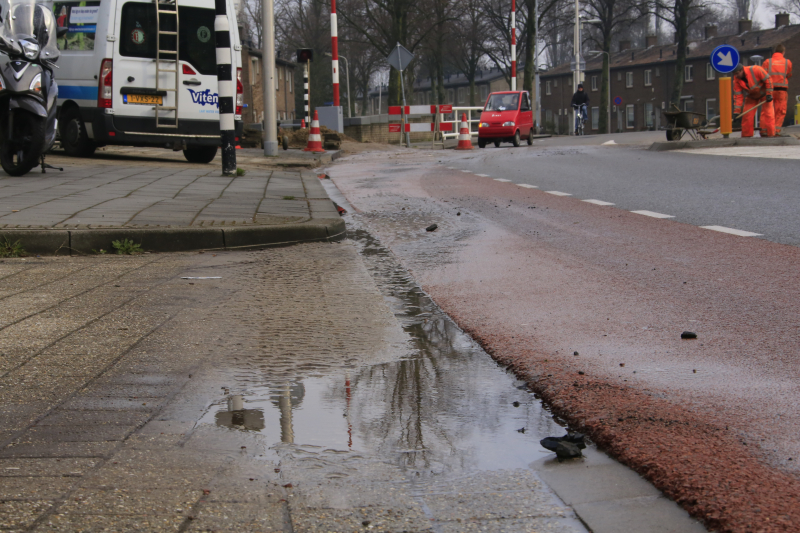 Brandweerkazerne zonder water na gesprongen leiding