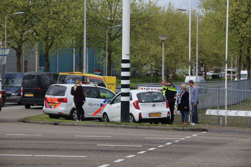 Ongeval op kruising