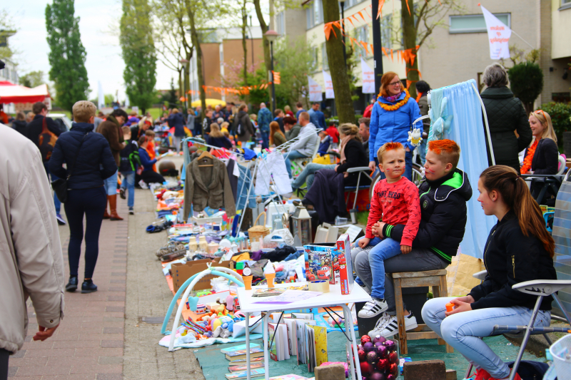 Koningsdag druk bezocht