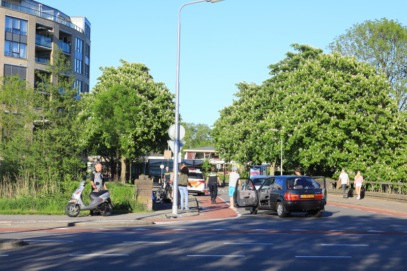 Flinke schade bij ongeval op kruising