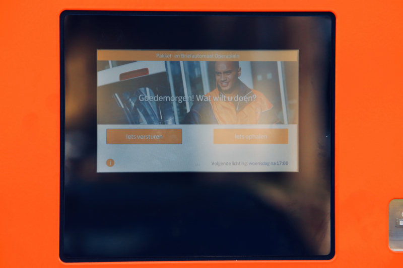 Eerste Pakketautomaat geplaatst