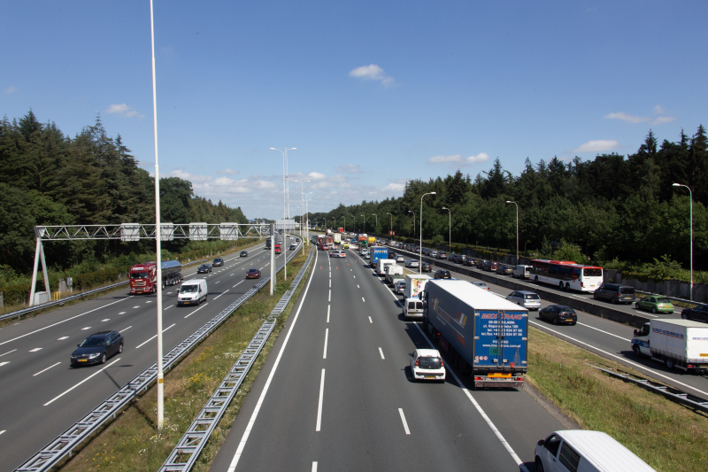 Meerdere voertuigen betrokken bij aanrijding