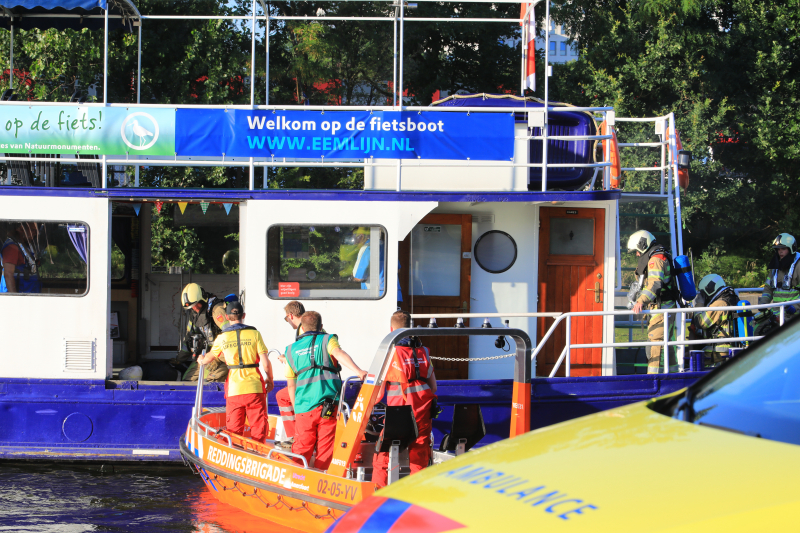 Brand aan boord van Eemlijn