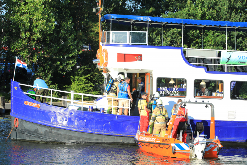 Brand aan boord van Eemlijn