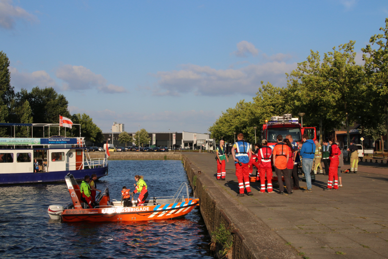 Grote oefening hulpdiensten insteekhaven