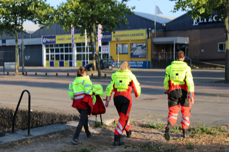 Grote oefening hulpdiensten insteekhaven