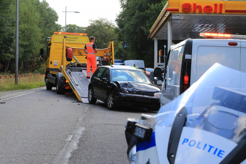 Vier voertuigen betrokken bij ongeval