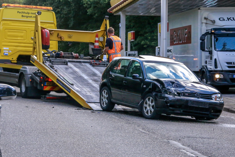 Vier voertuigen betrokken bij ongeval