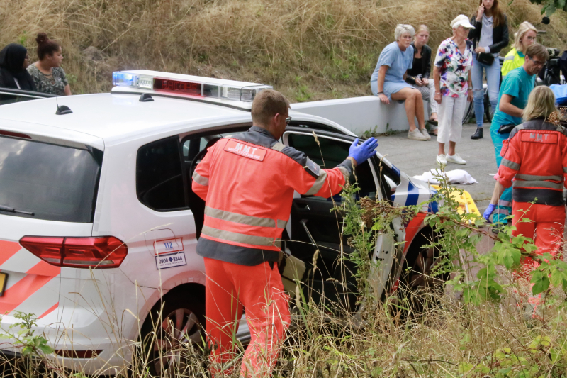 Fietser zwaargewond na ongeval