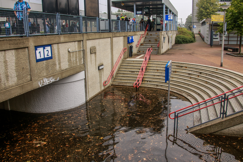 Regenbuien zorgen voor veel wateroverlast