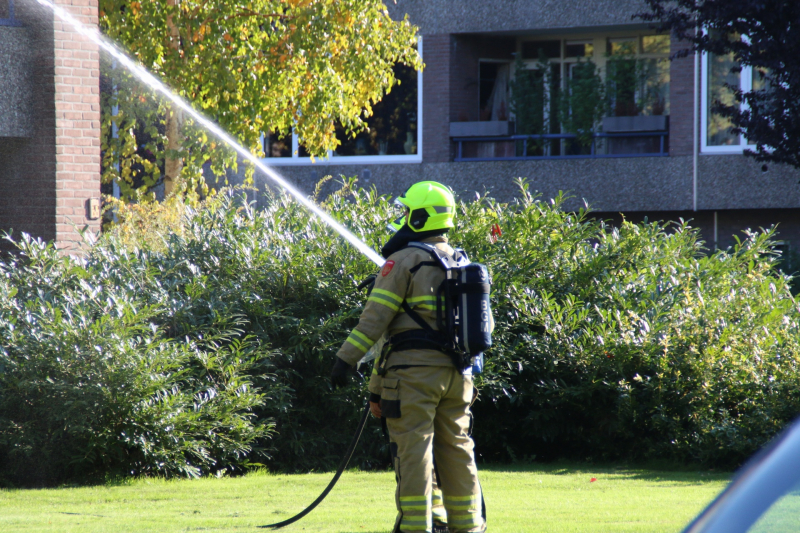 Uitslaande brand in flat