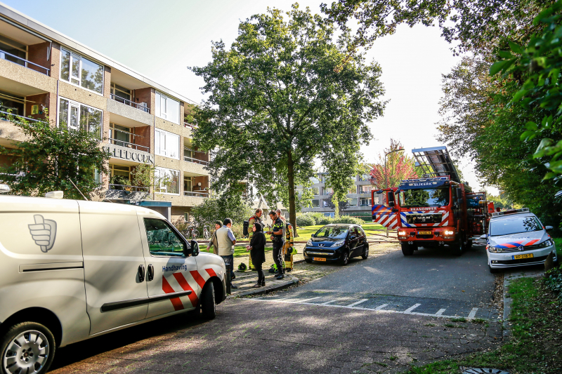 Uitslaande brand in flat