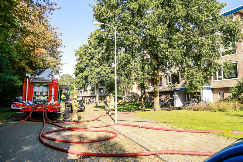 Uitslaande brand in flat