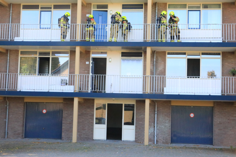 Uitslaande brand in flat